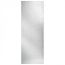 31 in. x 64 in. Pivoting Shower Door Glass Panel in Rain