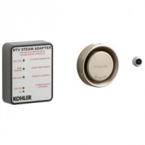Programmable Steam Bath Generator Dual Control Adapter Kit in Vibrant Brushed Bronze