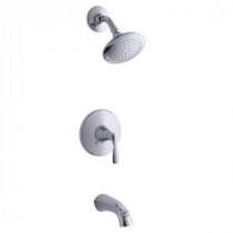 Mistos Bath/Shower Faucet in Polished Chrome