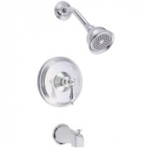 Fairmont 1-Handle Tub and Shower Faucet Trim Only in Chrome (Valve Not Included)