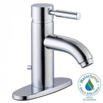 Euro 4 in. Center Set Single-Handle Bathroom Faucet in Chrome