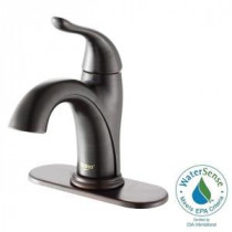 Arcus Single Hole 1-Handle Bathroom Faucet in Oil Rubbed Bronze