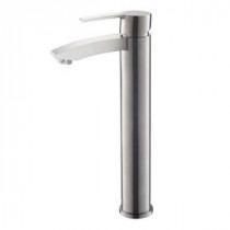 Livenza Single Hole 1-Handle Low-Arc Bathroom Faucet in Brushed Nickel