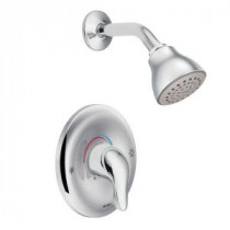 Chateau 1-Handle Posi-Temp Shower Faucet Trim Kit in Chrome (Valve Sold Separately)