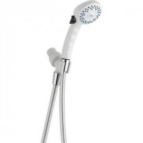 2-Spray Shower Mount Hand Shower in White