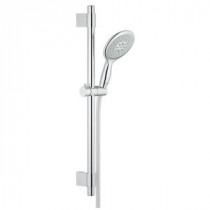 Power and Soul Contemporary 4-Spray Hand Shower Set in StarLight Chrome