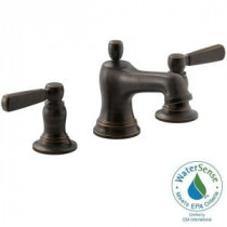 Bancroft 8 in. Widespread 2-Handle Bathroom Faucet in Oil-Rubbed Bronze
