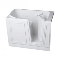 Acrylic Standard Series 51 in. x 26 in. Walk-In Whirlpool Tub in White