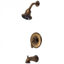 Treviso Single-Handle 2-Spray Tub and Shower Faucet in Velvet Aged Bronze