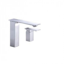 Stance Single Control Bath or Deck Mount Faucet in Vibrant Brushed Nickel