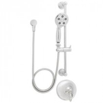 Alexandria 1-Handle ADA Shower System in Polished Chrome
