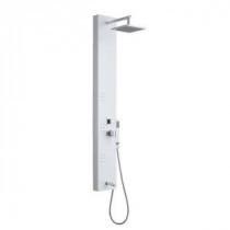 3-Jet Shower Tower System in White