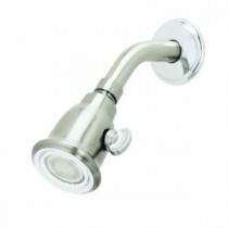 15-Series 2-Spray Bell Showerhead in Brushed Nickel