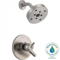 Trinsic 1-Handle Shower Only Faucet Trim Kit in Stainless (Valve Not Included)