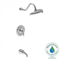 Weymouth Posi-Temp 1-Handle Eco-Performance Tub and Shower Trim Kit in Chrome (Valve Sold Separately)