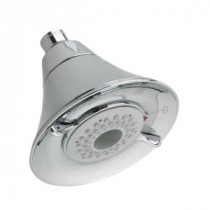 FloWise 3-Spray 3 in. Showerhead in Polished Chrome