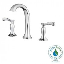 Cassano 8 in. Widespread 2-Handle High-Arc Bathroom Faucet in Polished Chrome