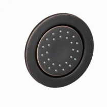 WaterTile 1-Way Round Body Sprayer in Oil Rubbed Bronze