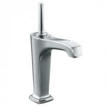 Margaux Single Hole Single Handle Mid Arc Bathroom Faucet in Polished Chrome