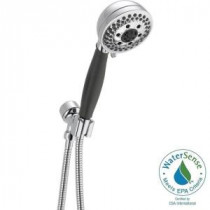 5-Spray 2.0 GPM Hand Shower in Chrome Featuring H2Okinetic