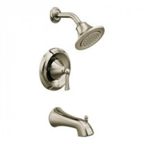 Wynford PosiTemp Single-Handle 1-Spray Tub and Shower Faucet in Polished Nickel