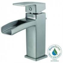 Kenzo 4 in. Centerset Single-Handle Bathroom Faucet in Brushed Nickel