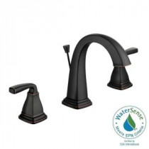 3200 Series 8 in. Widespread 2-Handle High-Arc Bathroom Faucet in Bronze