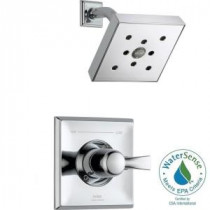 Dryden 1-Handle H2Okinetic 1-Spray Shower Faucet Trim Kit Only in Chrome (Valve Not Included)
