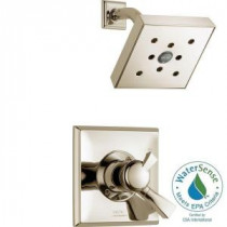 Dryden 1-Handle H2Okinetic Shower Only Faucet Trim Kit in Polished Nickel (Valve Not Included)