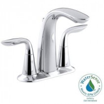 Refinia 4 in. Centerset 2-Handle Bathroom Faucet in Polished Chrome