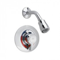 Colony Flo-Wise 1-Handle Water Saving Showerhead Shower Only Trim Kit in Polished Chrome