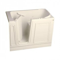 Acrylic Standard Series 51 in. x 30 in. Walk-In Whirlpool and Air Bath Tub in Linen