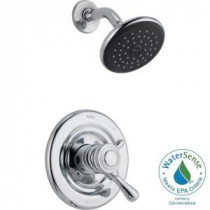 Leland 1-Handle Shower Only Faucet Trim Kit in Chrome (Valve Not Included)