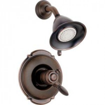 Victorian 1-Handle Shower Only Faucet Trim Kit in Venetian Bronze (Valve Not Included)