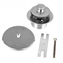 1.865 in. Overall Diameter x 11.5 Threads x 1.25 in. Lift and Turn Trim Kit, Brushed Nickel