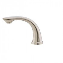 Avalon 2-Handle Deck-Mount Roman Tub Faucet Trim Kit in Brushed Nickel (Valve and Handles Not Included)