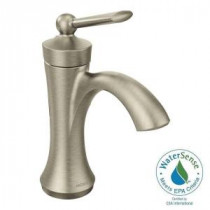 Wynford Single Hole 1-Handle High-Arc Bathroom Faucet in Brushed Nickel