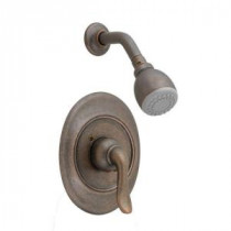 Princeton Pressure Balance 1-Handle Shower Faucet Trim Kit in Oil Rubbed Bronze (Valve Sold Separately)