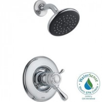 Leland TempAssure 17T Series 1-Handle Shower Faucet Trim Kit Only in Chrome (Valve Not Included)