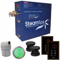Royal 10.5kW QuickStart Steam Bath Generator Package in Polished Oil Rubbed Bronze