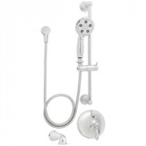 Alexandria ADA Handheld Shower and Tub Combinations in Polished Chrome