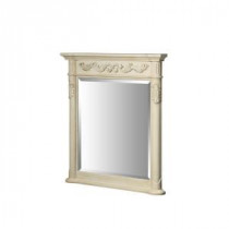 Windsor 30 in. W x 34 in. L Wall Mirror in Antique Bisque
