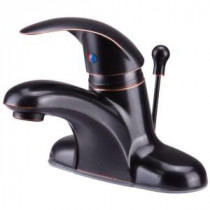 Vantage Collection 4 in. Centerset 1-Handle Bathroom Faucet in Oil-Rubbed Bronze