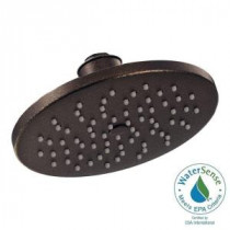1-Spray 8 in. Eco-Performance Rainshower Showerhead Featuring Immersion in Oil Rubbed Bronze