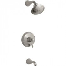 Revival Tub and Shower Faucet Trim Only in Vibrant Brushed Nickel