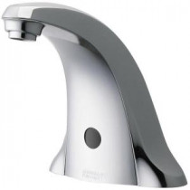 E-Tronic 40 12-Volt AC Single Hole Touchless Bathroom Faucet in Chrome