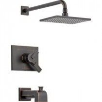 Vero 1-Handle Tub and Shower Faucet Trim Kit in Venetian Bronze (Valve Not Included)