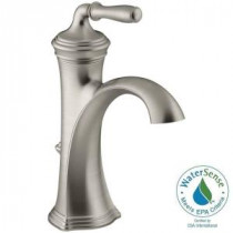 Devonshire Single Hole Single Handle Bathroom Faucet in Vibrant Brushed Nickel