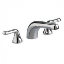 Colony Soft Lever 2-Handle Deck-Mount Roman Tub Faucet Trim Kit in Satin Nickel (Valve Sold Separately)