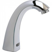 Commercial Battery-Powered Touchless Lavatory Faucet in Chrome